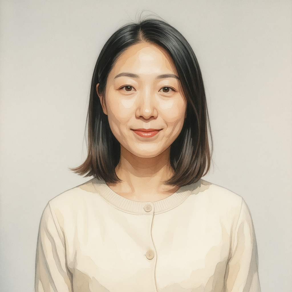 수채화풍 참조 이미지로 Krea2 스타일 참조 기능을 실행한 결과